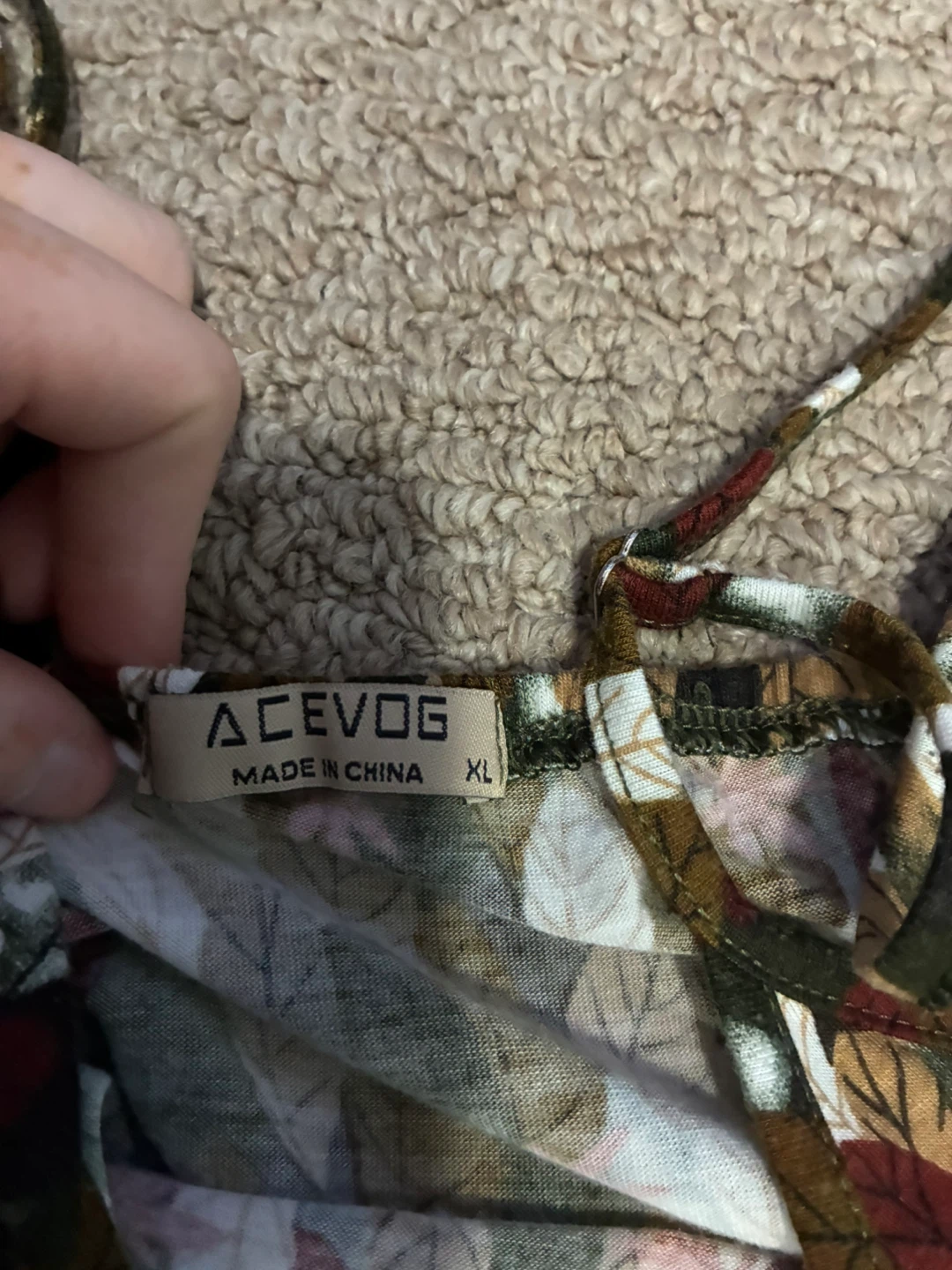 Acevog Floral Print Dress XL - photo 3