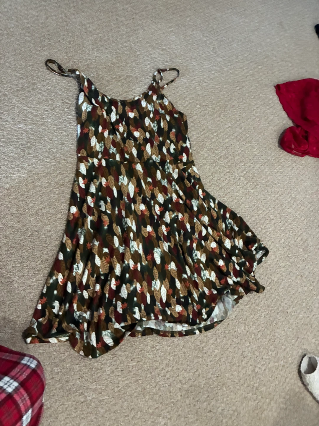 Acevog Floral Print Dress XL