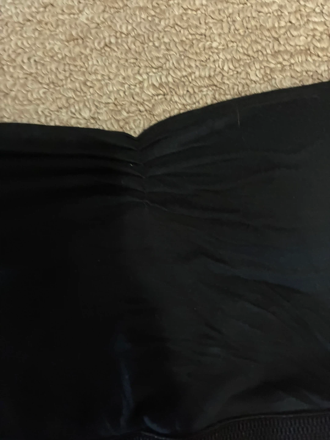 Ardene Strapless Dress - Black and Coral - photo 3