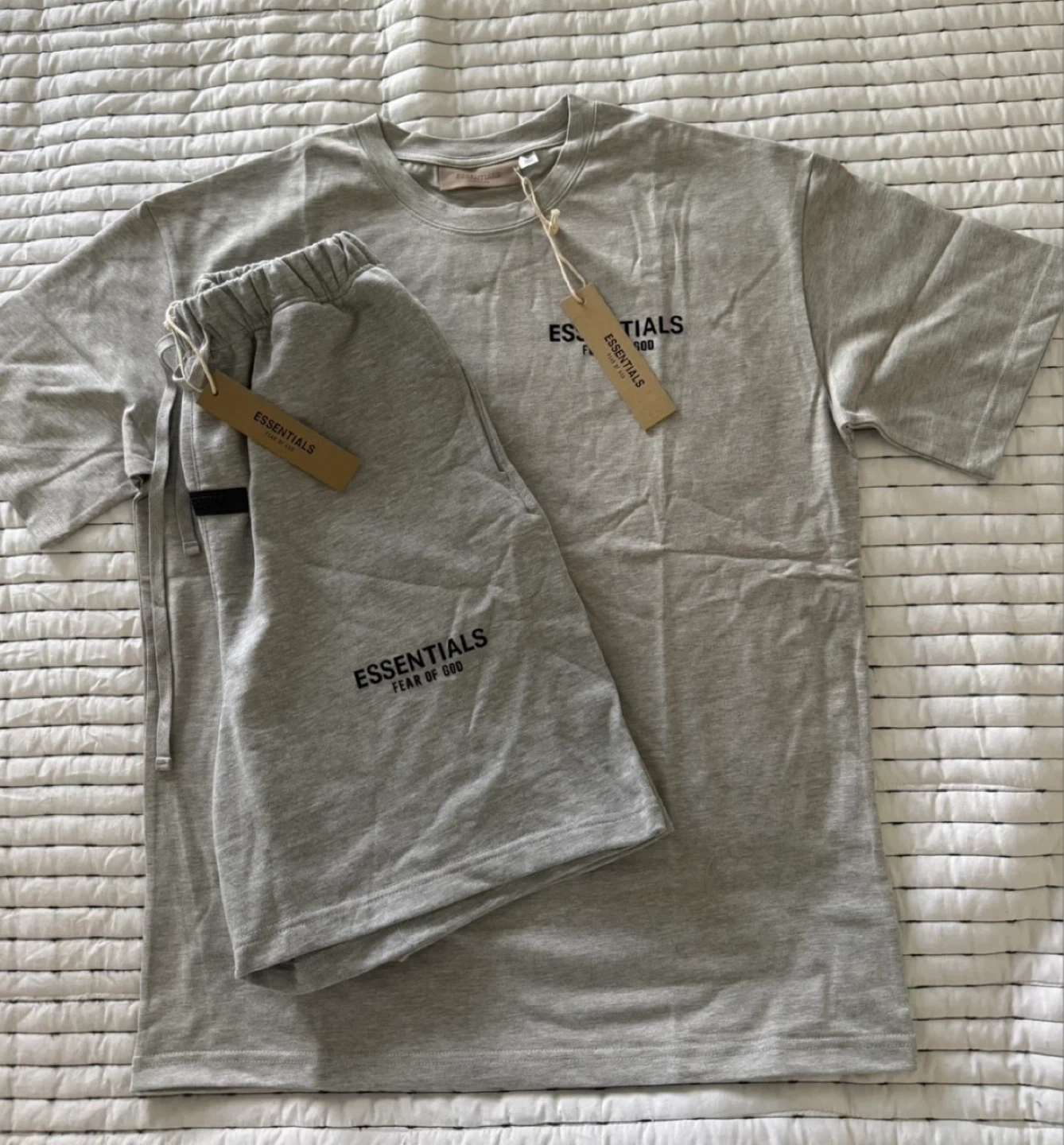 Fear of God Essentials T-Shirt - Grey - photo 2