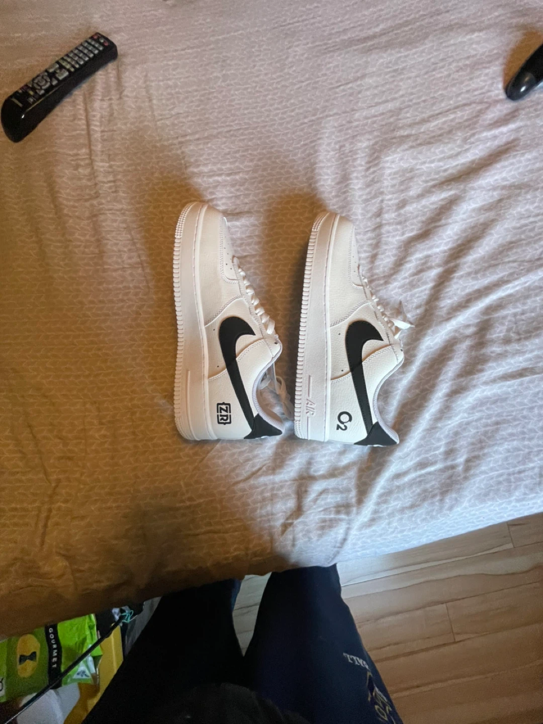 Nike Air Force 1 White Black O2 ZR Sneakers - photo 4