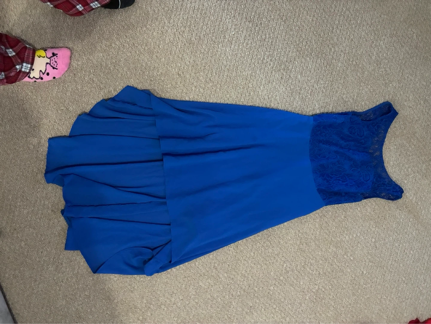 Blue Lace Dress