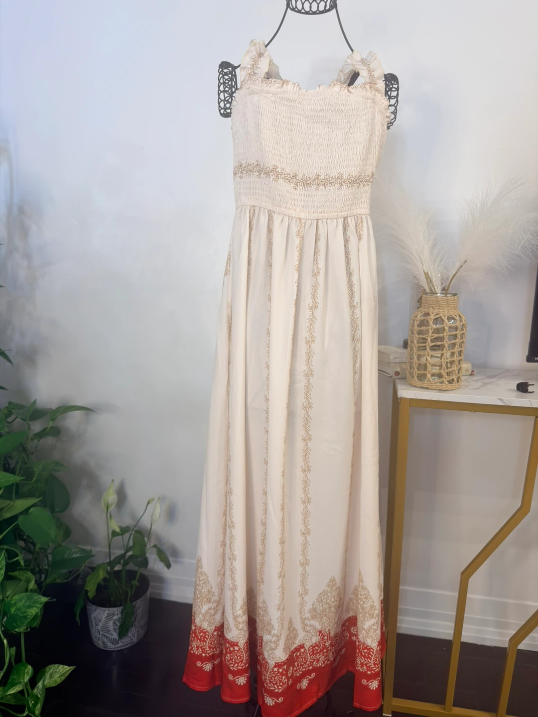 Cream Maxi Dress - photo 2