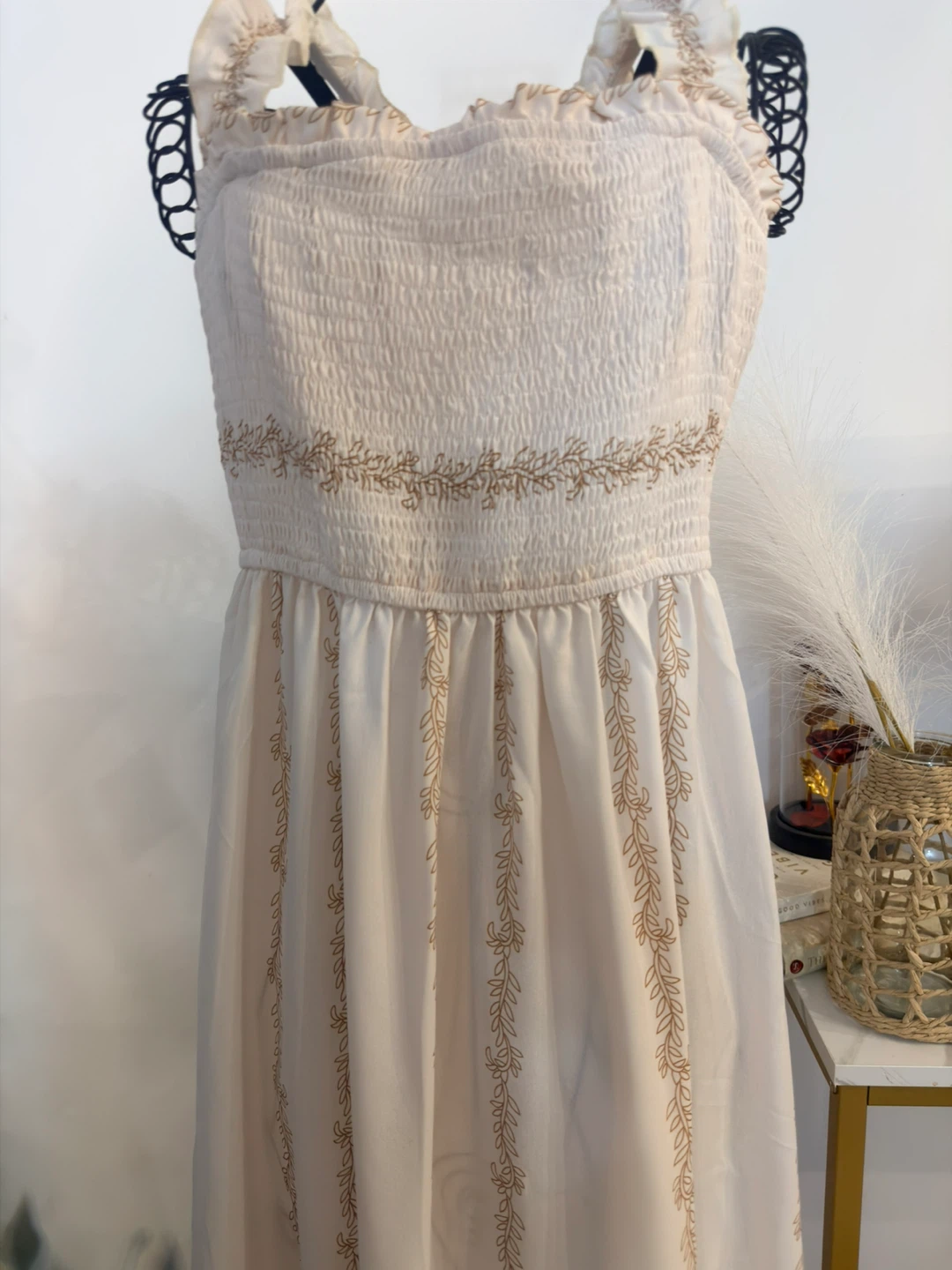 Cream Maxi Dress - photo 3
