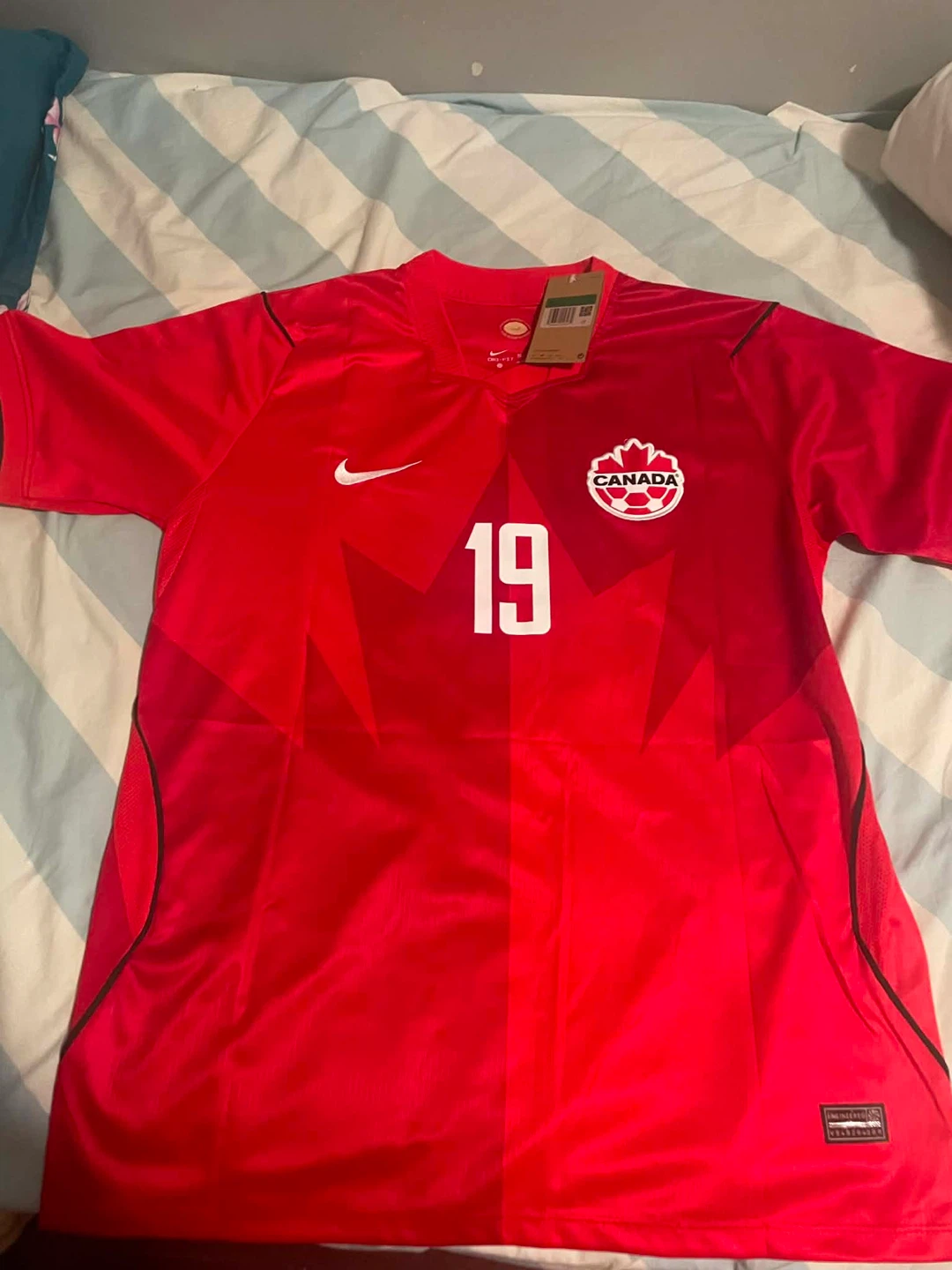Nike Canada Soccer Jersey Davies 19 - photo 2