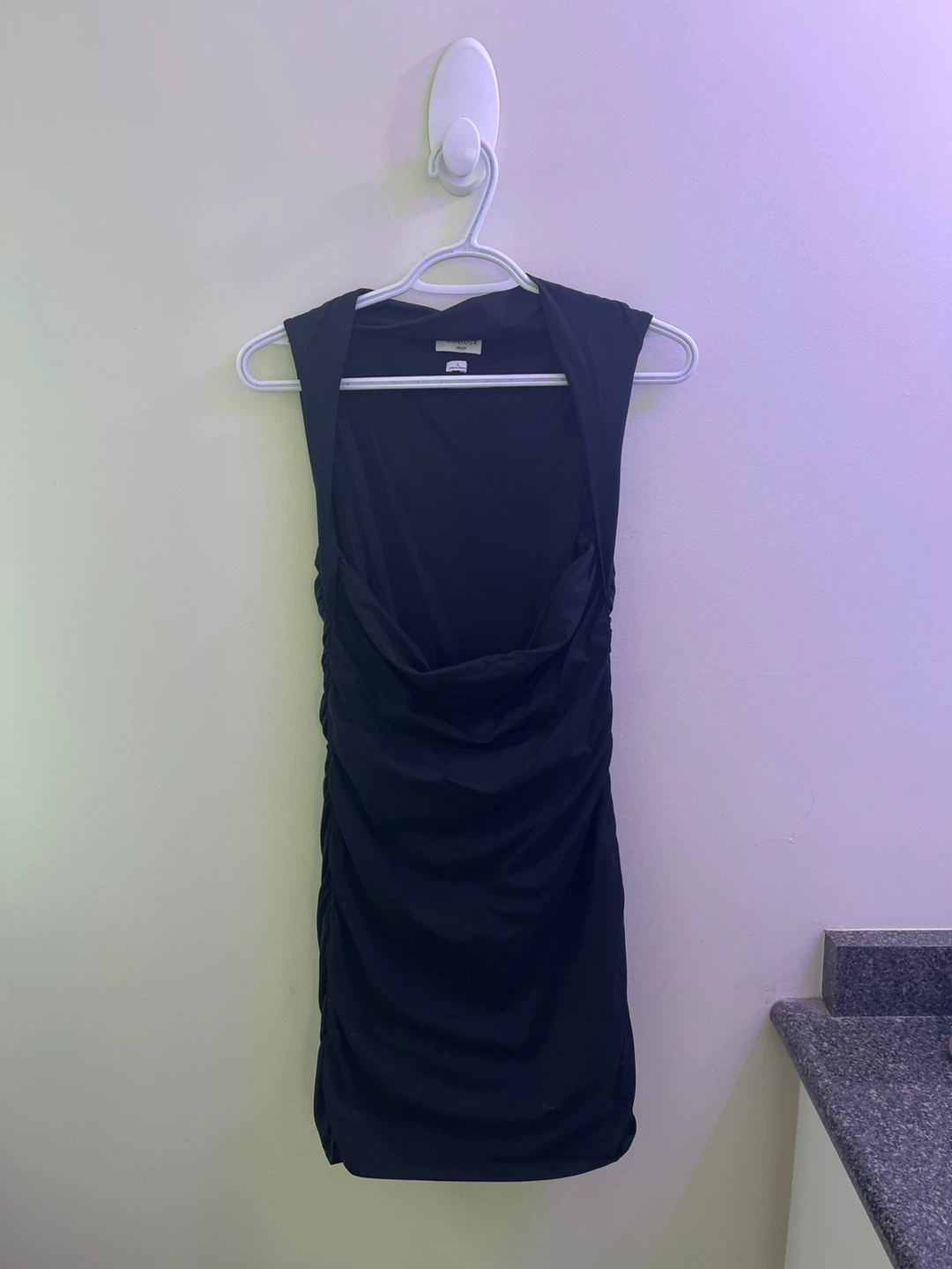 Aritzia Black Contour Dress