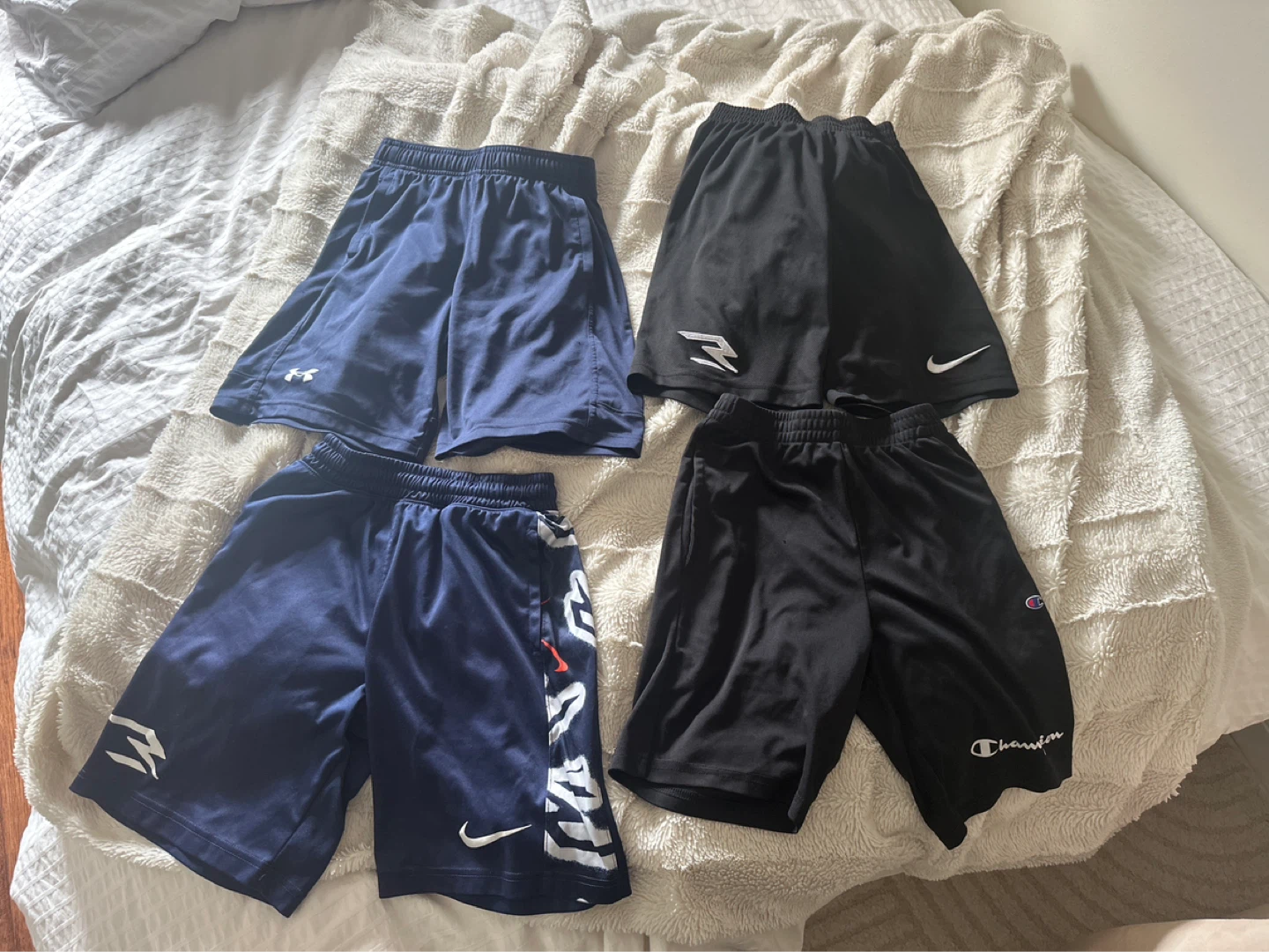 Size MM Boys Shorts (Nike, Under Armour)