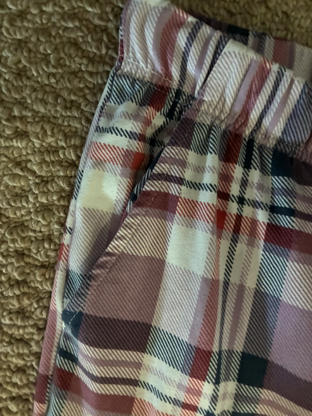 George Plaid Pajama Pants Size M/M - photo 2