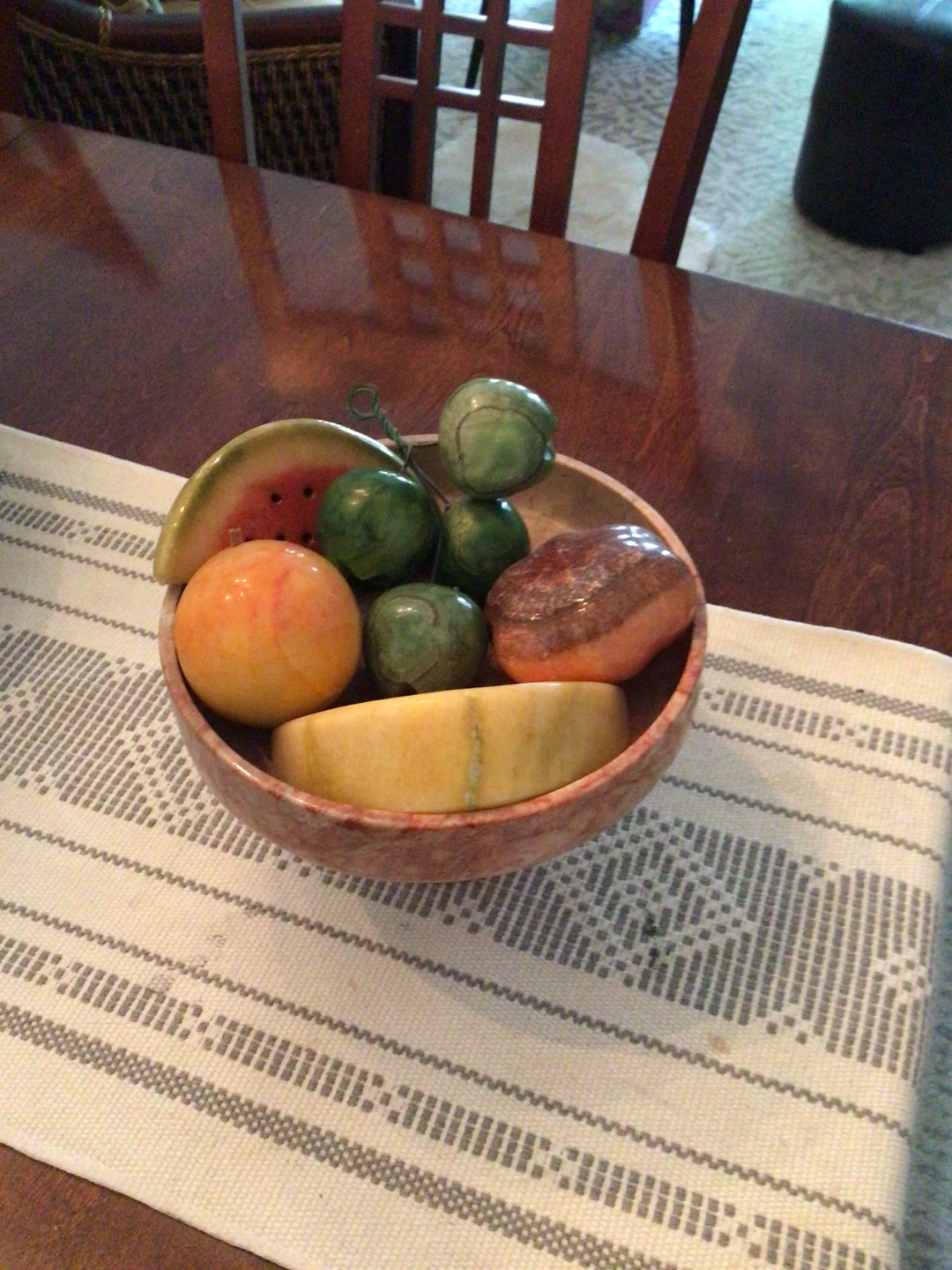 Decorative Onyx Fruit bowl