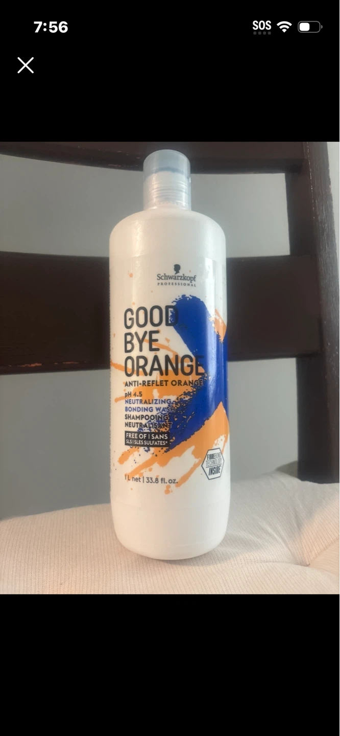 Schwarzkopf Goodbye Orange Neutralizing Shampoo