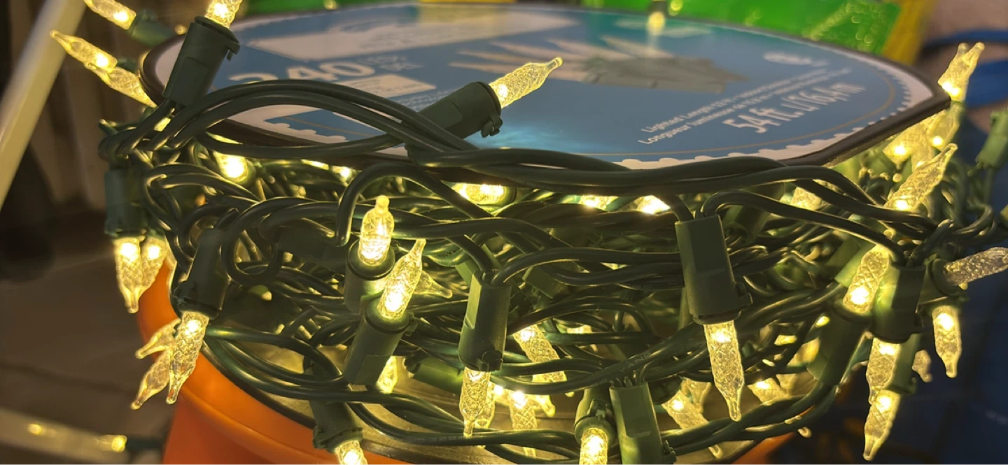 Holiday Time 240 LED M5 Light Set - Warm White - photo 2