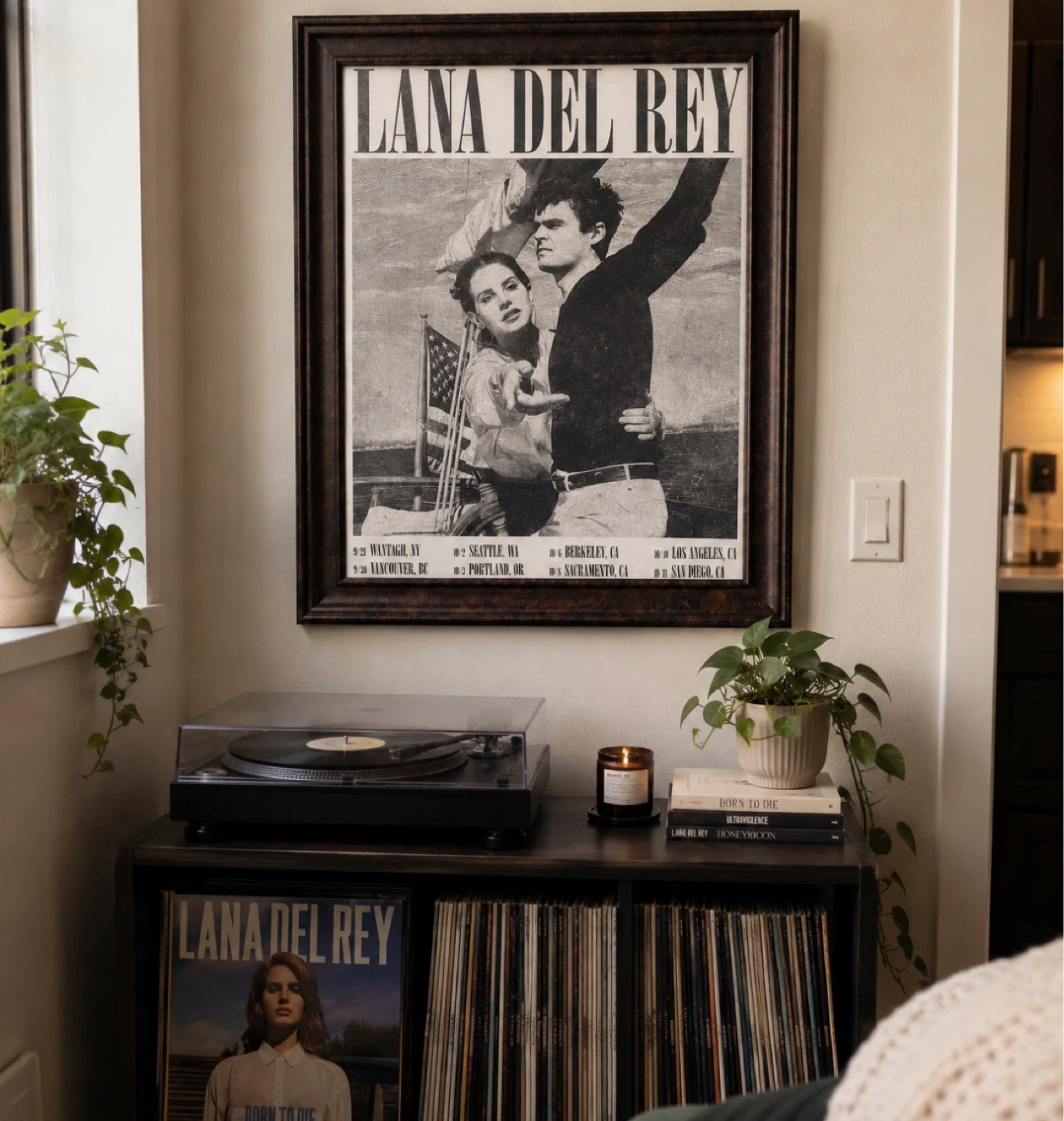 Lana Del Rey Framed Poster born to die era