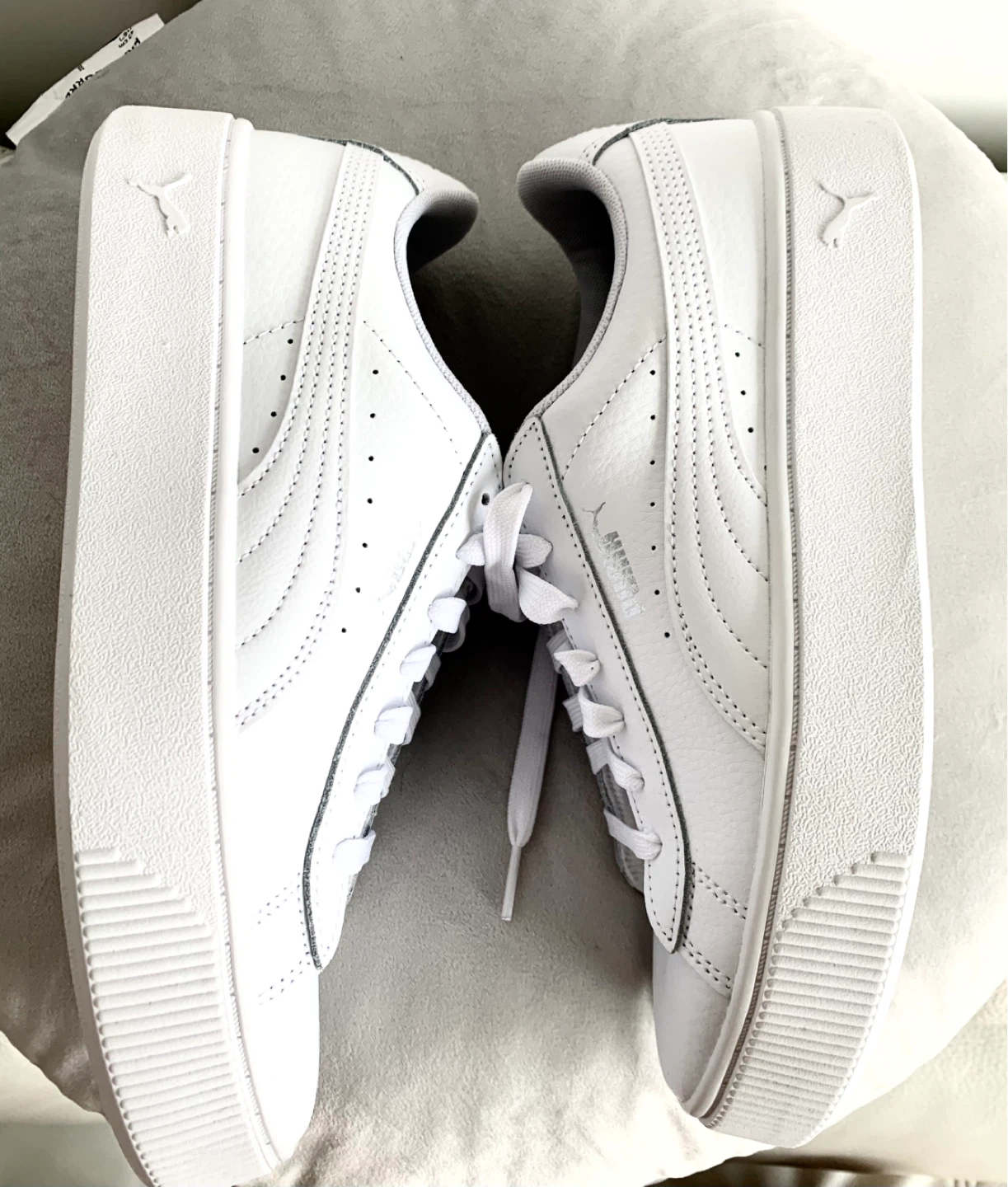 BRAND NEW & LEATHER Puma white sneakers - photo 4