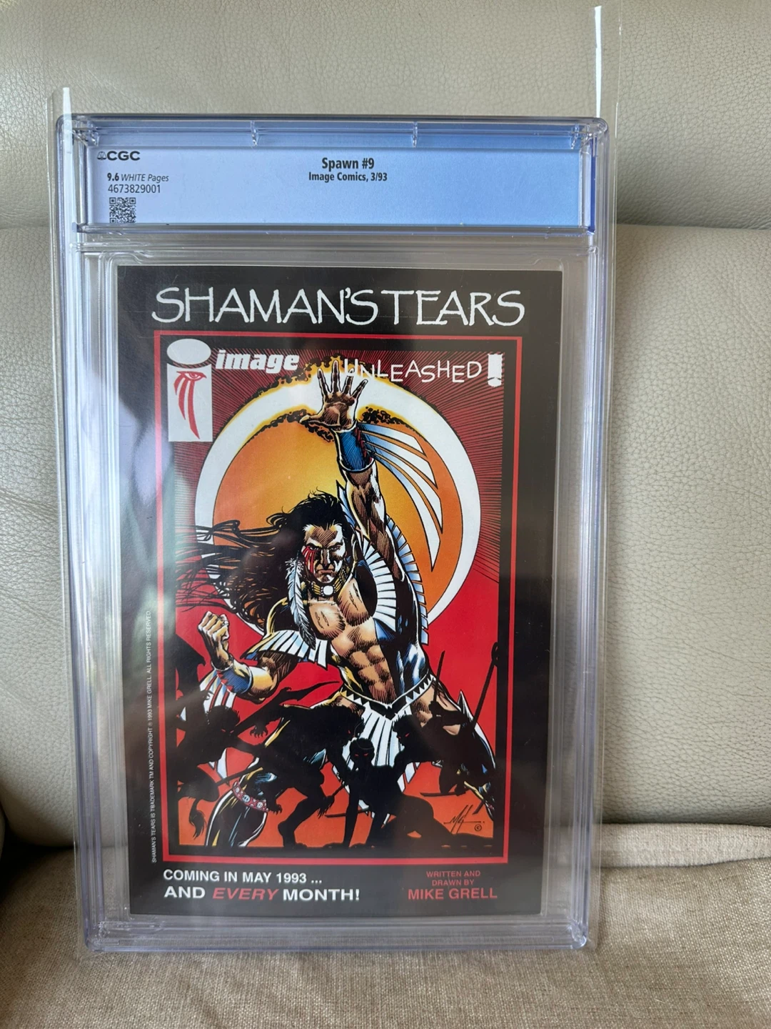 Spawn #9 CGC 9.6/White Pages (1st. appearance of Angela) - photo 4