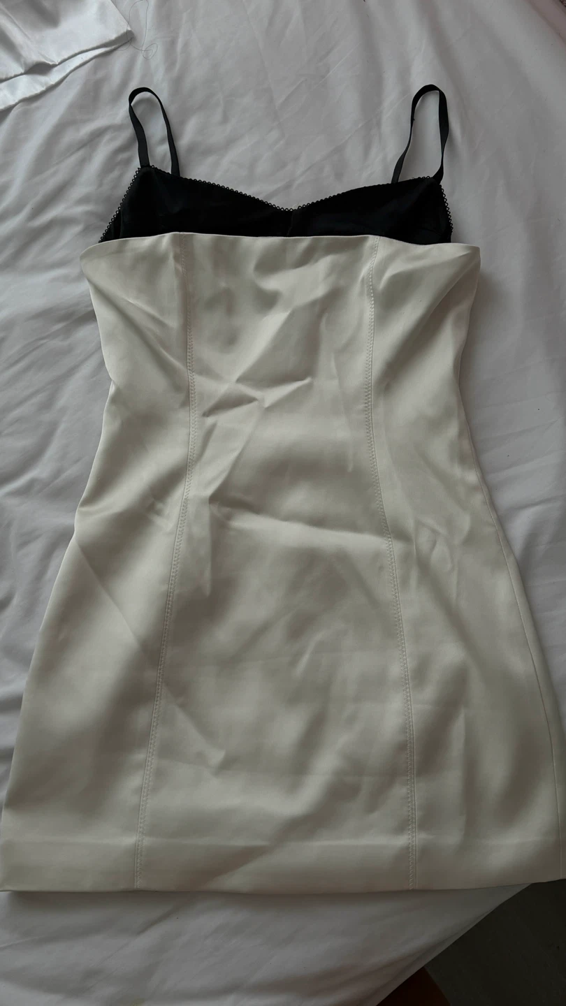 TEN Black & White Mini Dress