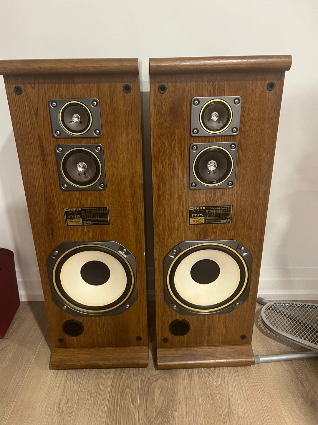 Fisher STV-725 Speakers