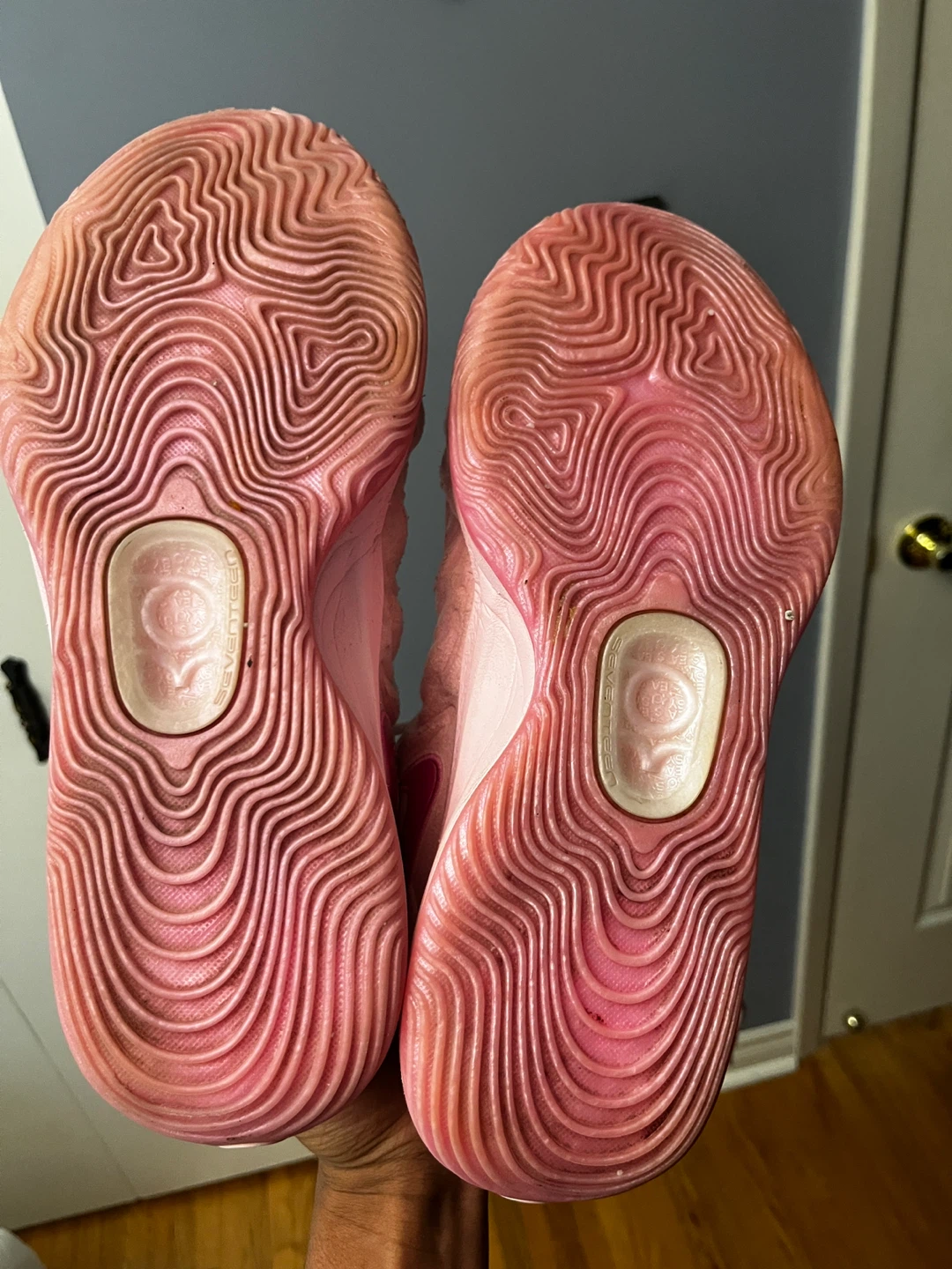 Nike KD Pink Basketball Shoes - photo 3