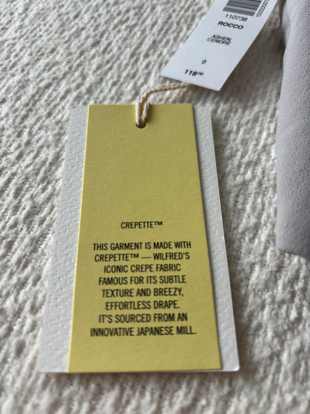Wilfred Rocco Vest - Size 0 - Light Grey BRAND NEW with Tag - photo 5