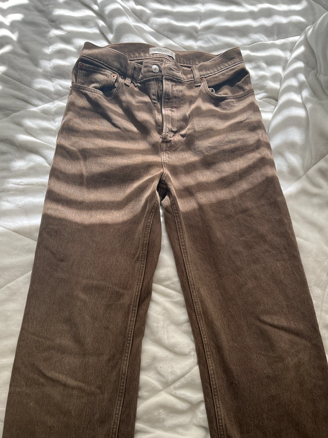 Abercrombie & Fitch Brown Jeans