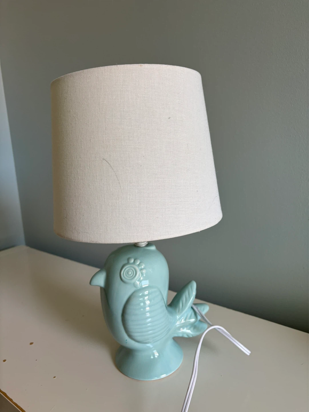 Cute Bird Ceramic Lamp
