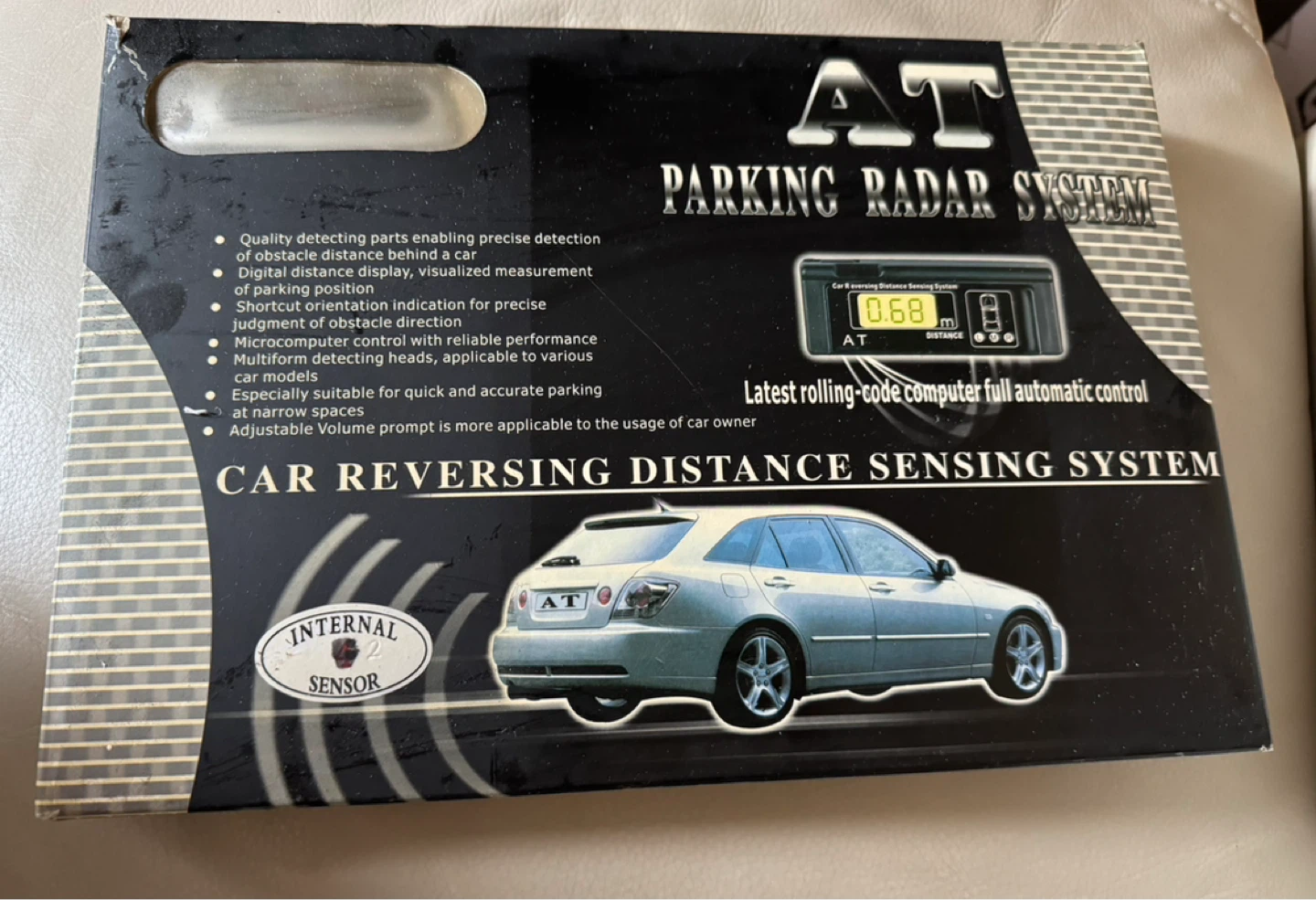 AT Parking Radar System Car Reversing Distance Sensing System