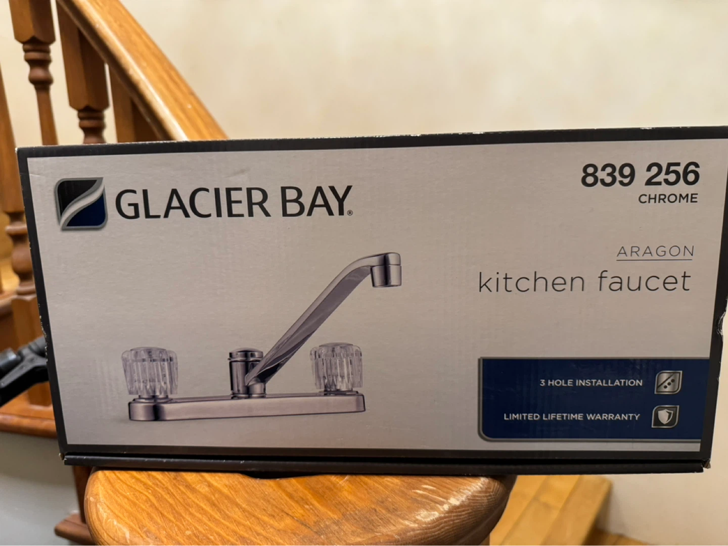 Glacier Bay Aragon Kitchen Faucet - Chrome