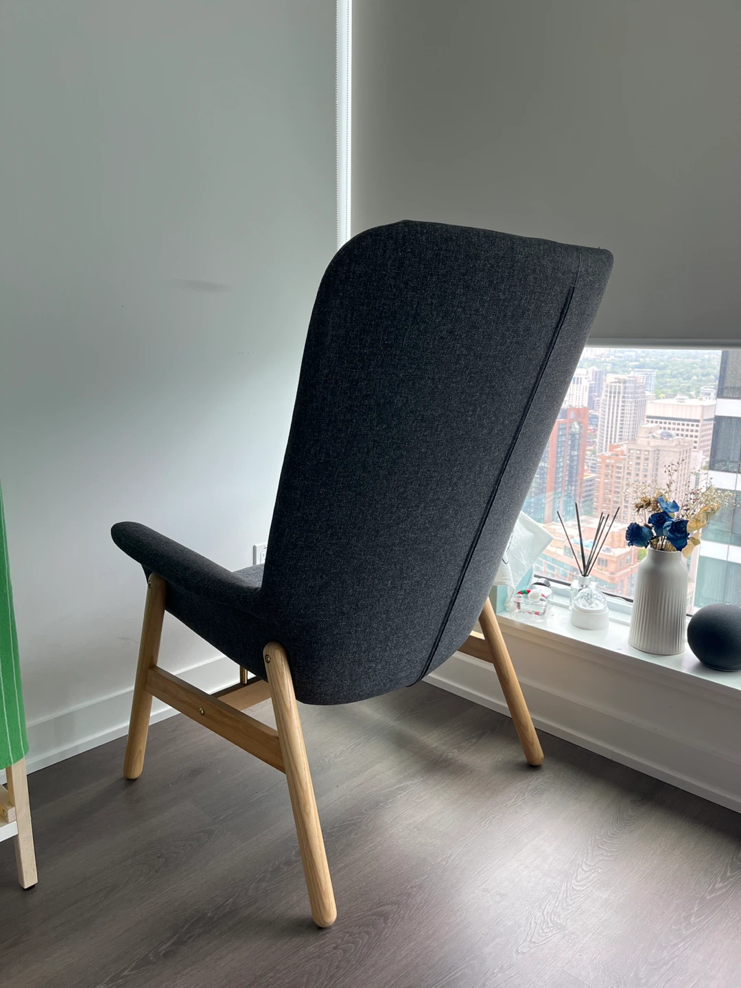 IKEA VEDBO Armchair high, Gunnared dark gray - photo 4