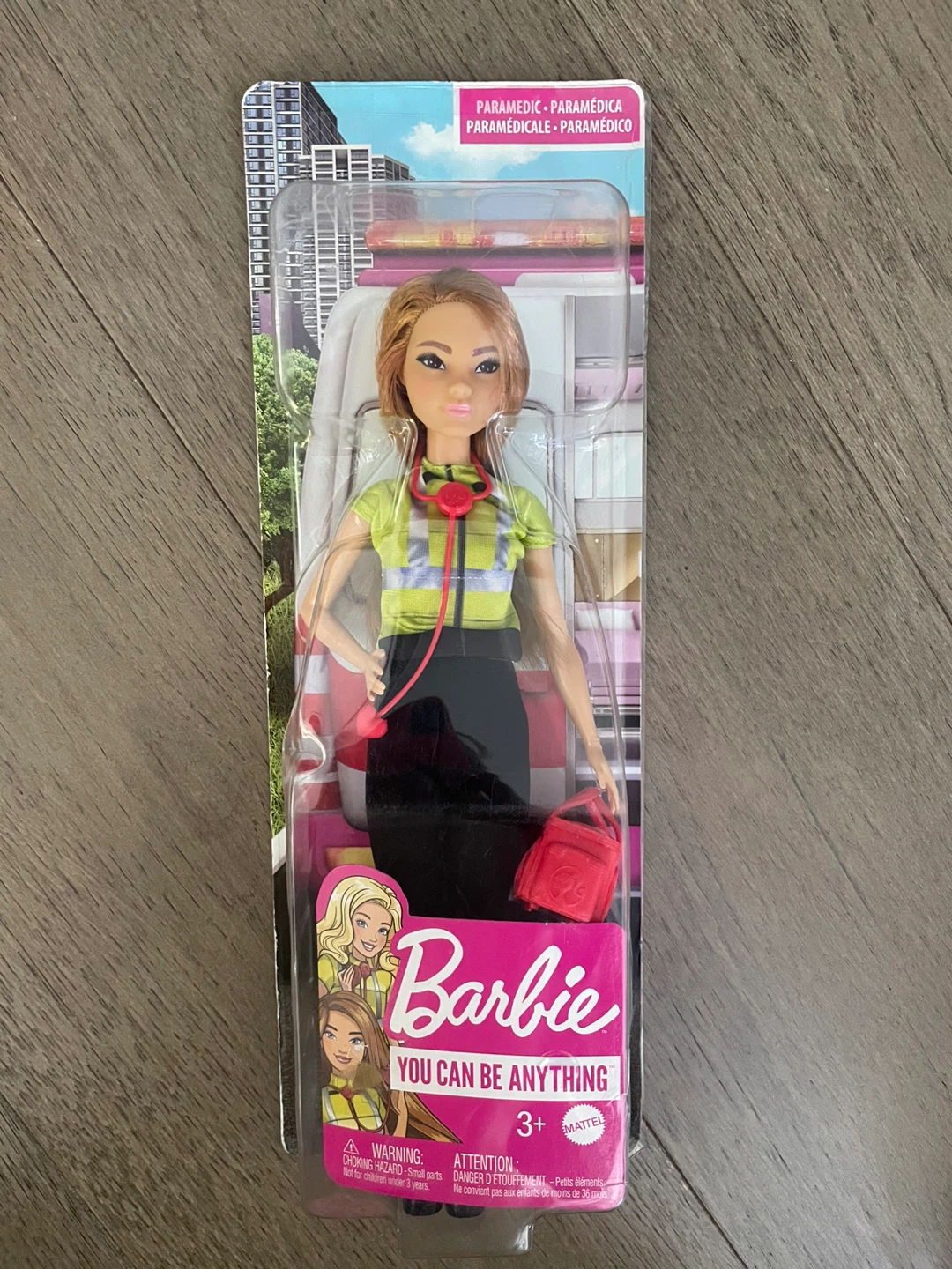 NEW! Barbie -You Can Be Anything-Paramedic Barbie