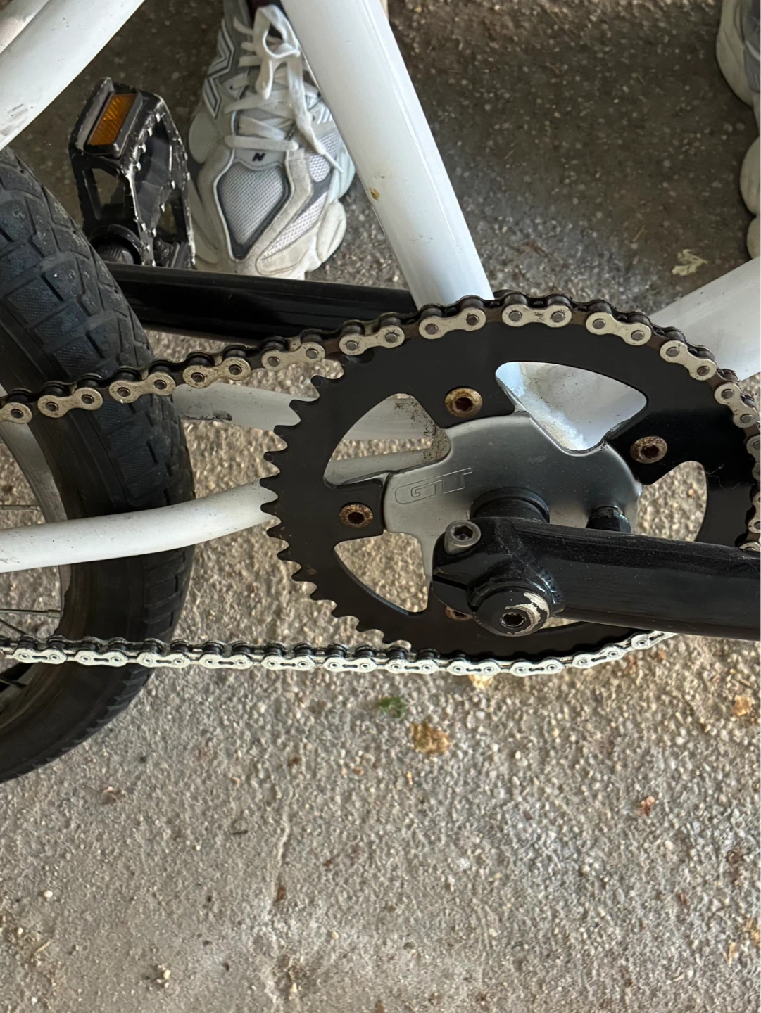 White BMX Bike - photo 3