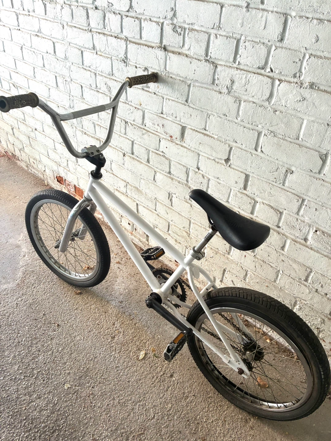 White BMX Bike
