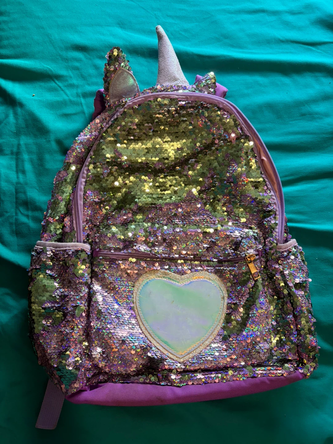 Unicorn Sequin Backpack