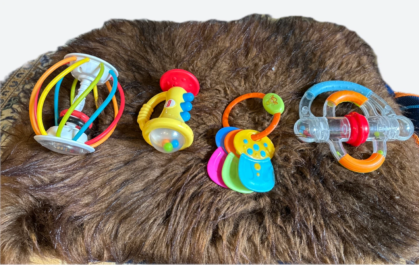 Fisher-Price Baby Rattles and Teethers Set