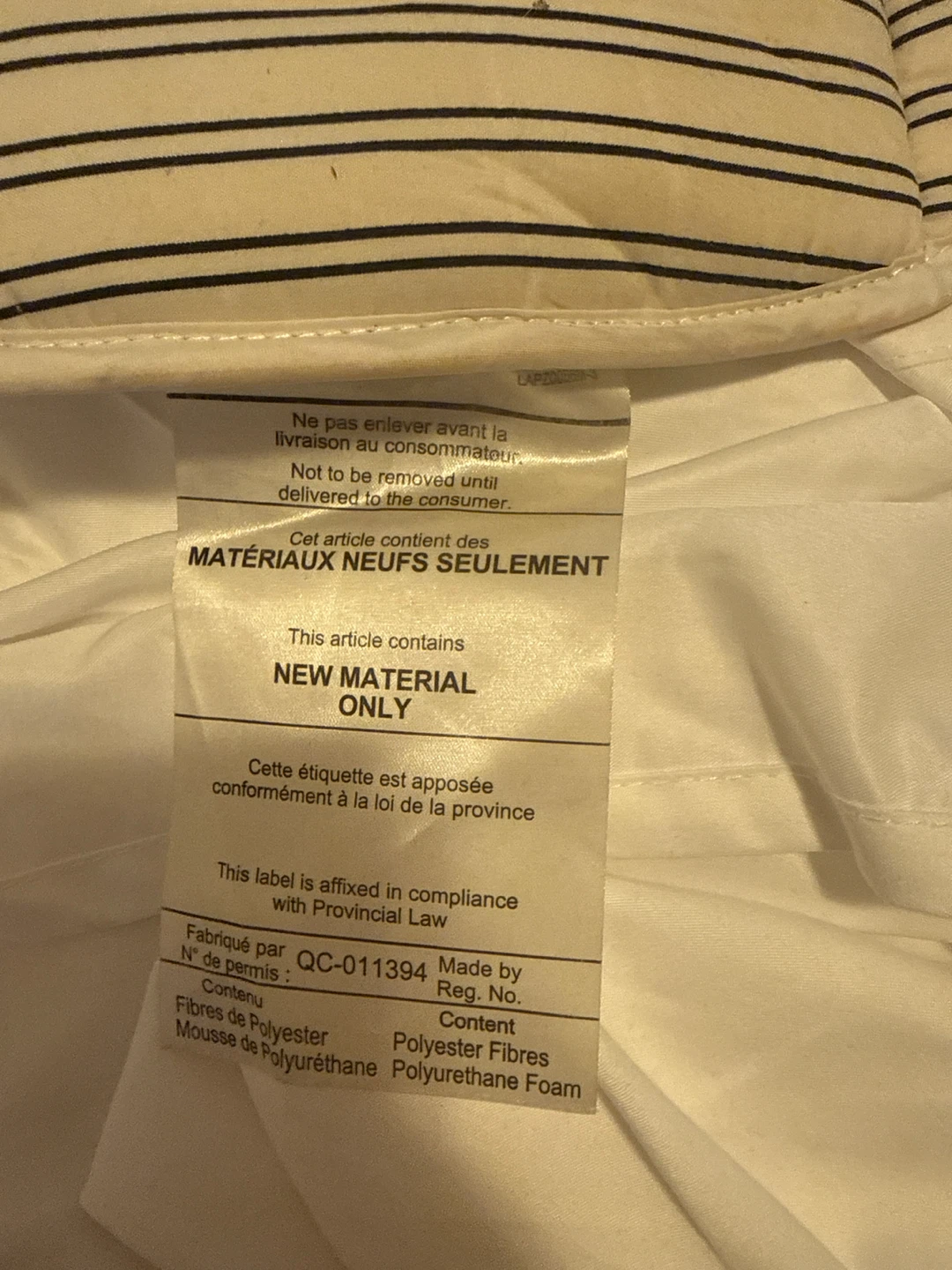 Padded Insert with New Material Only - photo 2