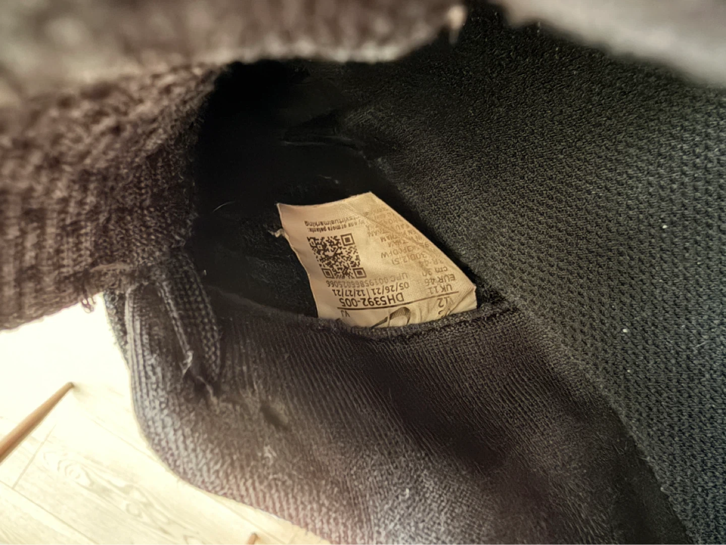Nike Black Running Shoes Size 12 - photo 2