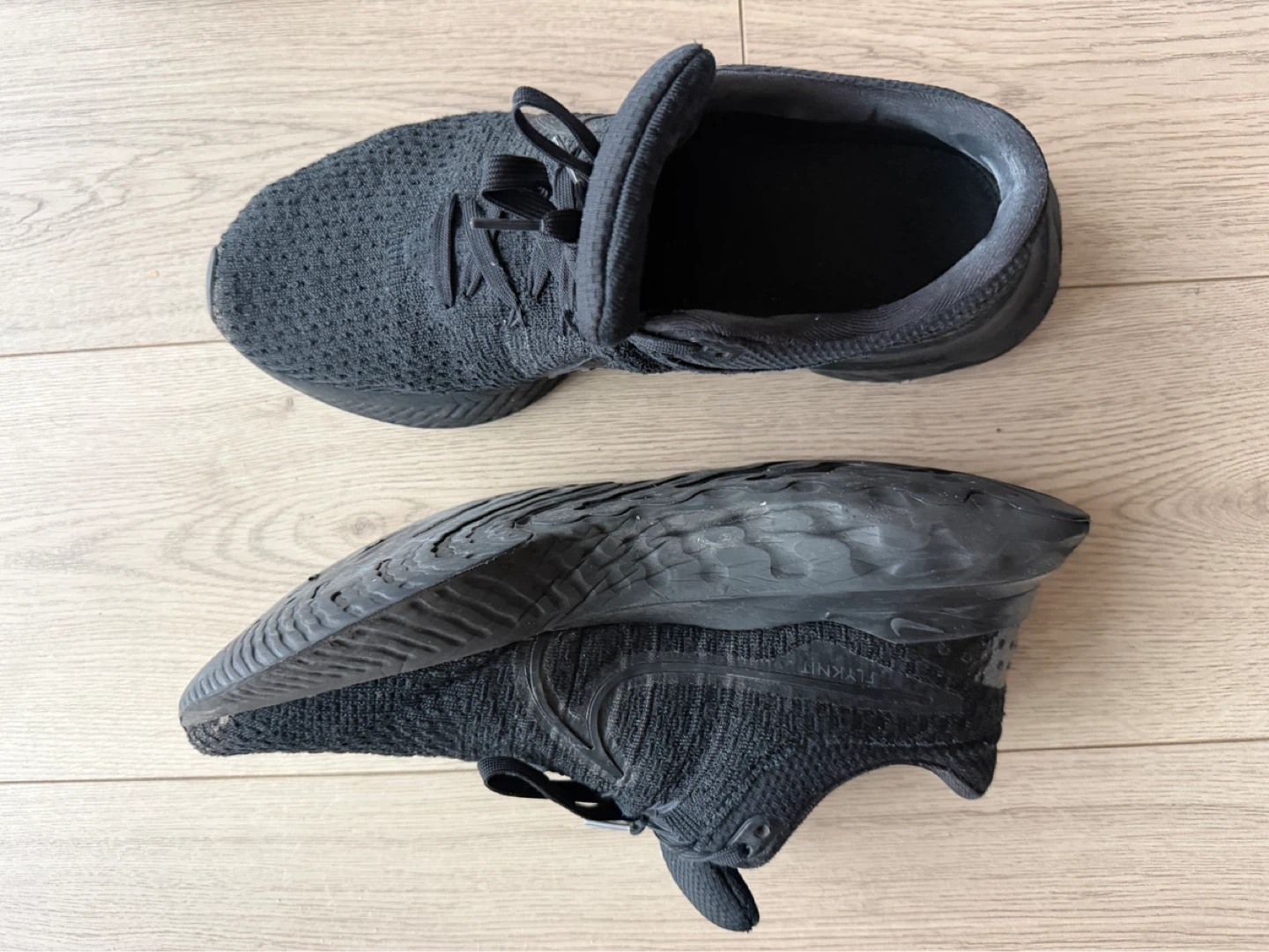 Nike Black Running Shoes Size 12
