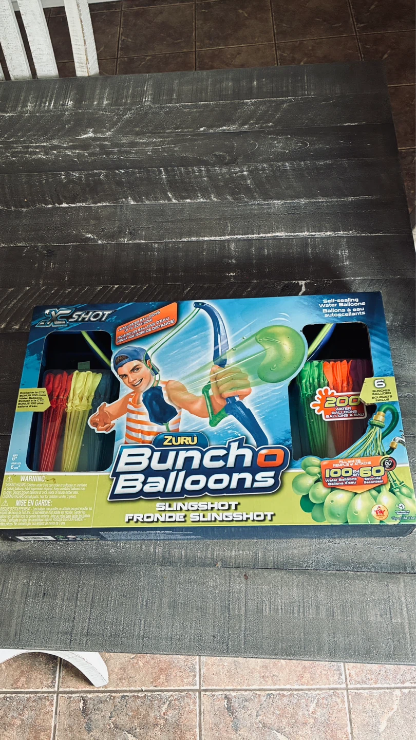 Brand new Zulu buck o balloons slingshot