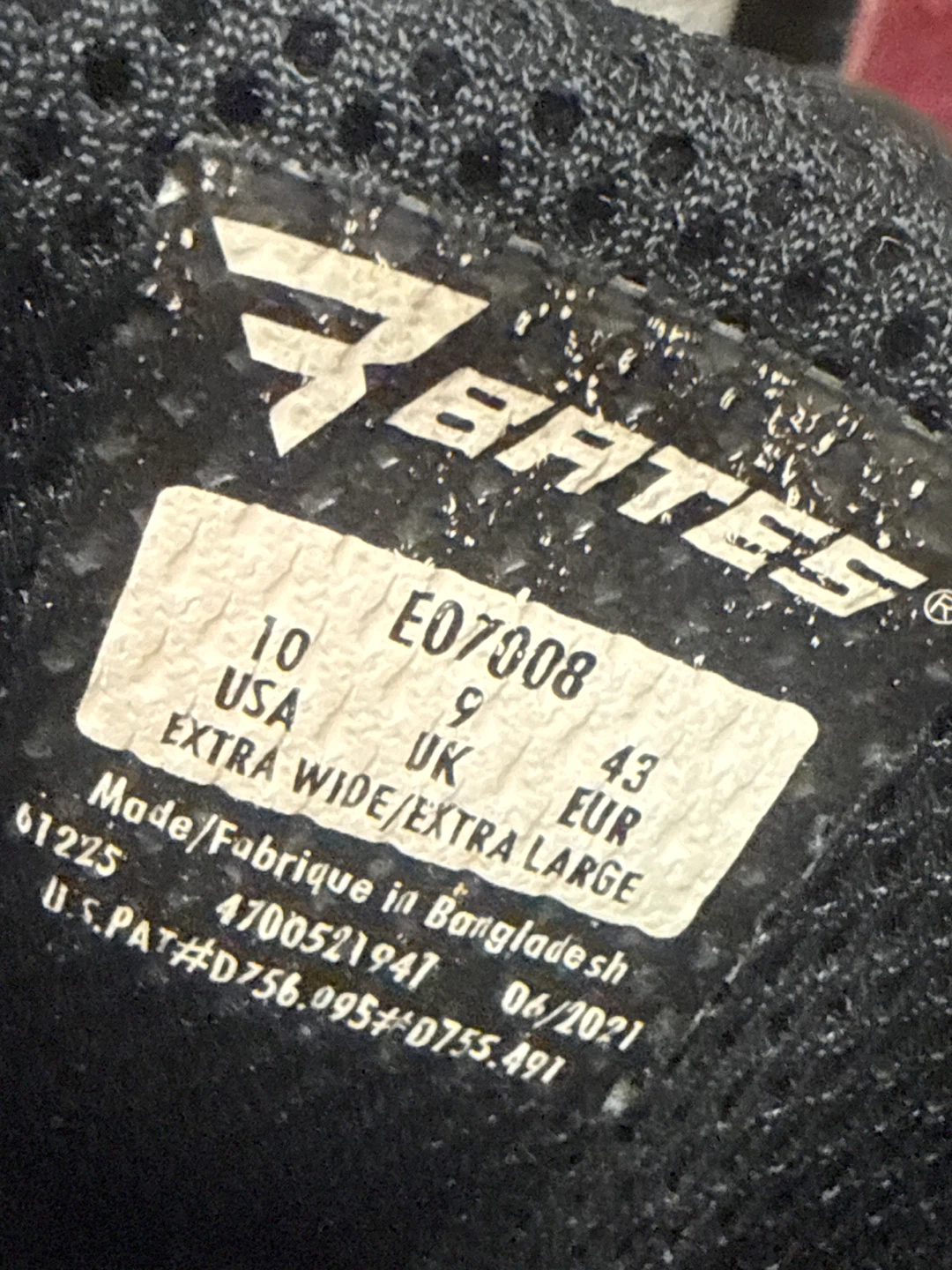 Bates Black Leather Side Zip Work Boots - photo 4
