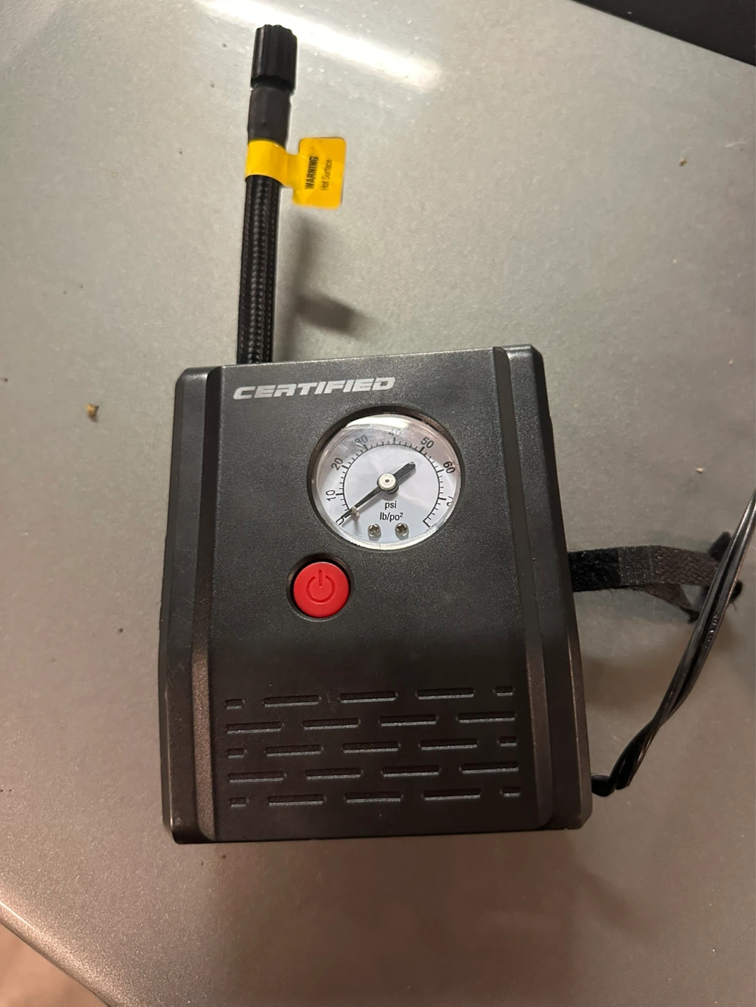 Certified Top Off Tire Inflator