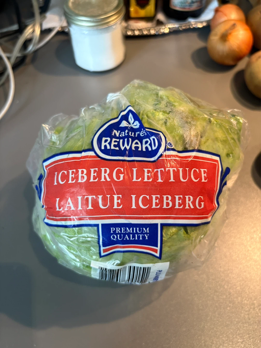 FREE iceberg lettuce