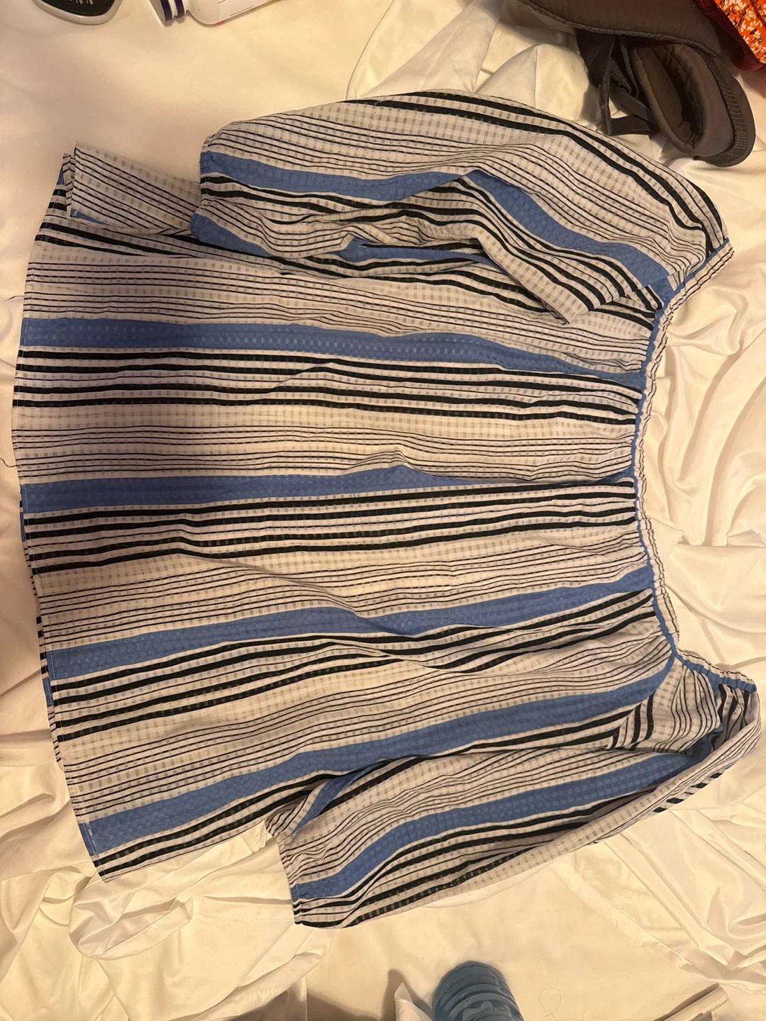 Papaya Striped Blouse Size 14