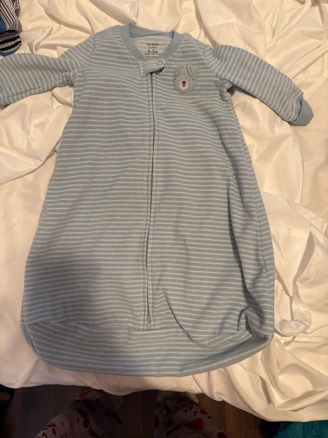 Carter's Baby Sleep Bag 0-3m Blue Striped