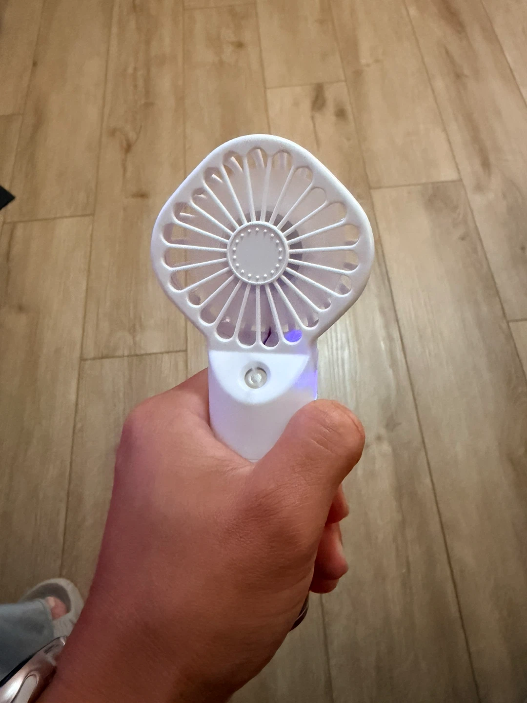 White Portable Handheld Fan