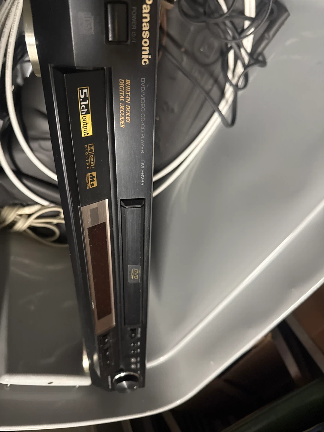 Panasonic DVD/Video CD/CD Player - Model DVD-RV65