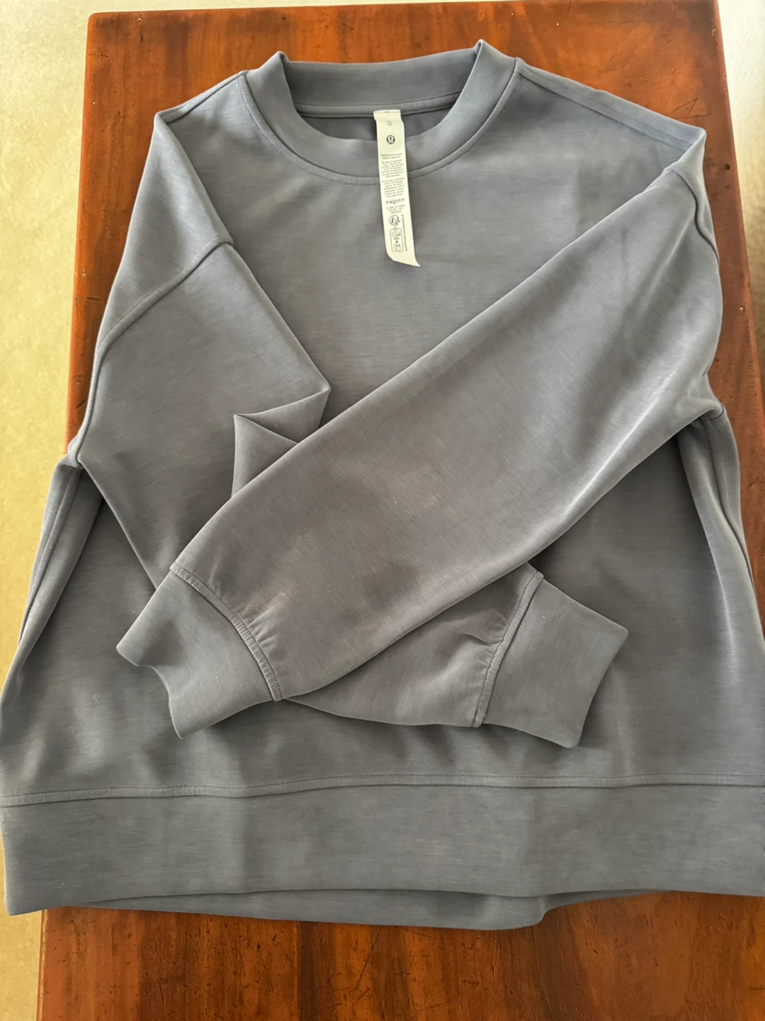 Lululemon Softstreme Crew Neck Oversized Pullover