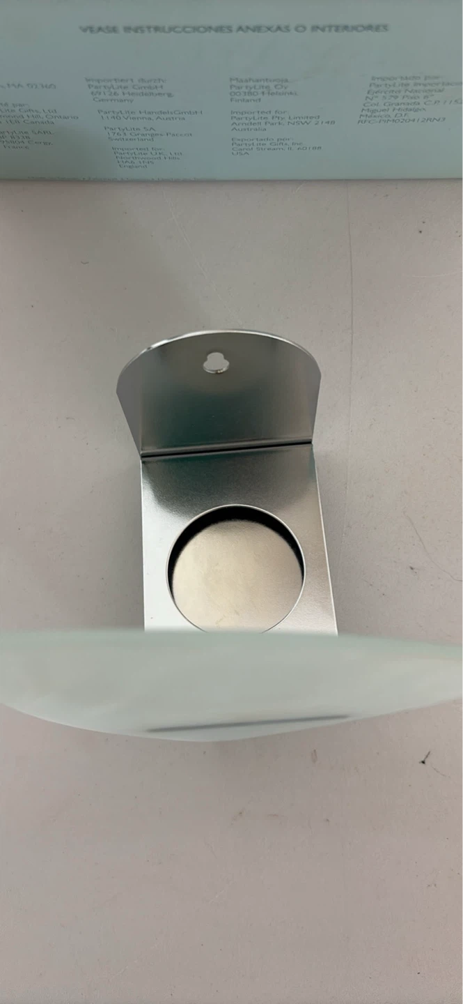 PartyLite Tealight Holder with Frosted Glass Shade - photo 2