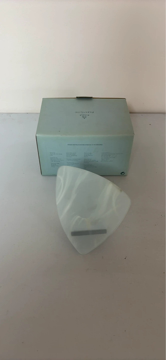 PartyLite Tealight Holder with Frosted Glass Shade