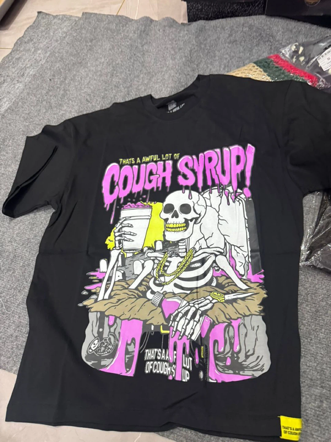 That’s a awful lot of cough syrup desto dub