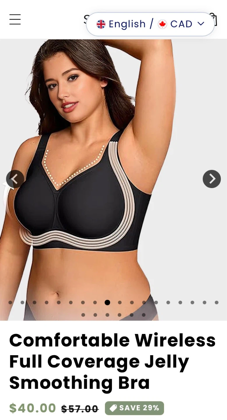Comfortable Wireless Full Coverage Jelly Smoothing Bra - photo 3