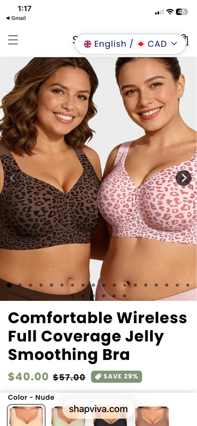 Comfortable Wireless Full Coverage Jelly Smoothing Bra - photo 2