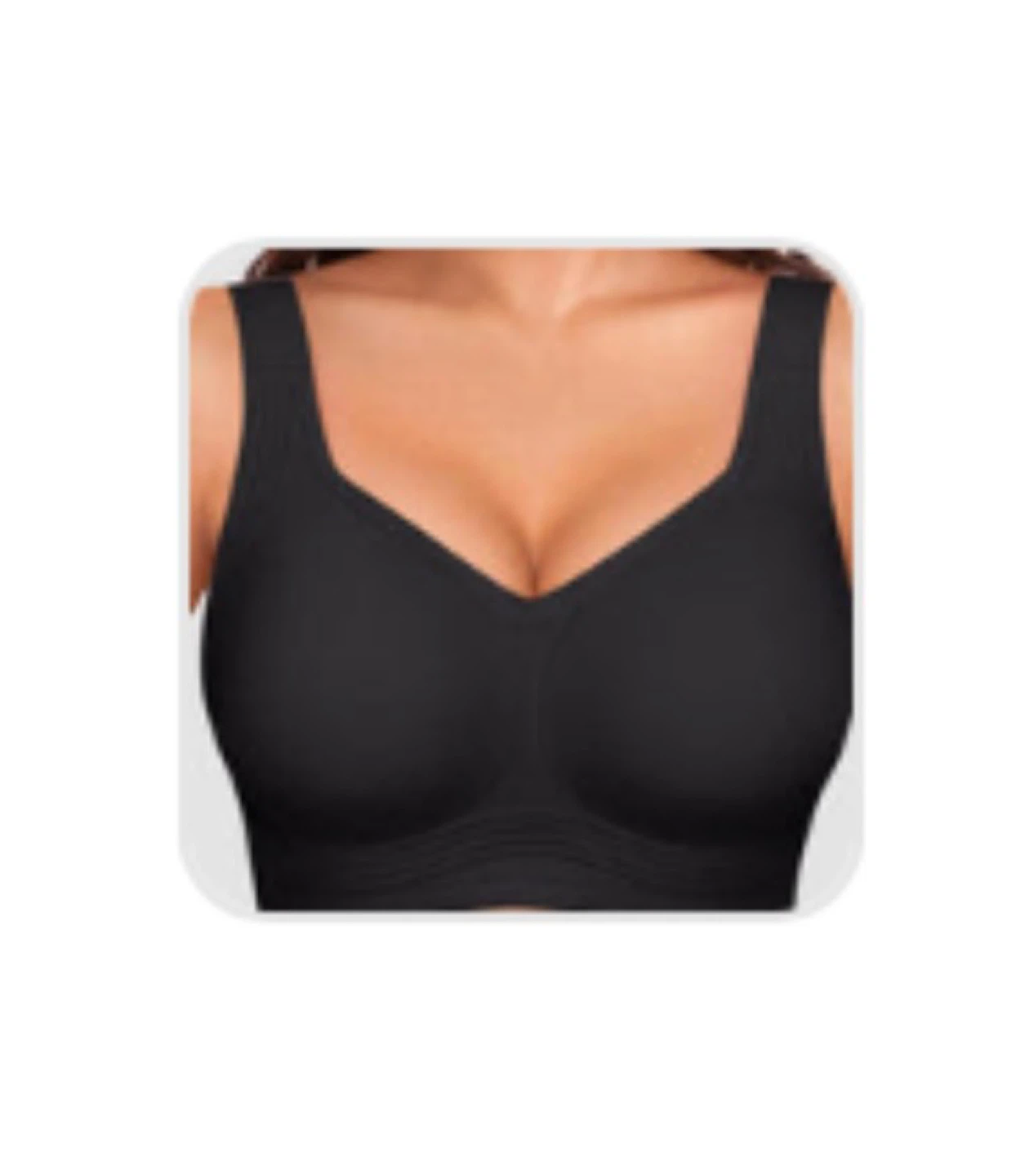 Comfortable Wireless Full Coverage Jelly Smoothing Bra